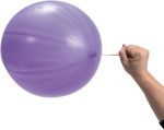 Schylling Punch Balloons - Includes 4 Balloons - Color May Vary (Pack of 1)