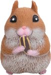 Schylling Chonky Cheeks Hamster - Squishy Squeeze Toy - Color May Vary - Age 3+ (Pack of 1)